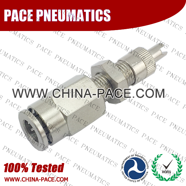 bulkhead Union stainless steel two touch fittings, push on fittings, SUS rapid fittings